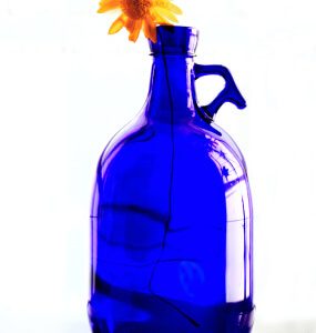 Botella colorida